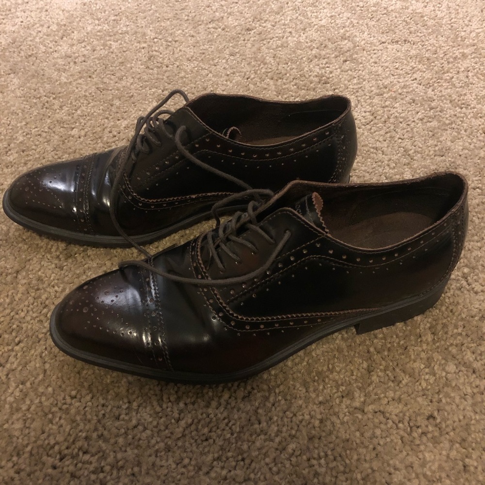 Rockport leather Oxford shoes